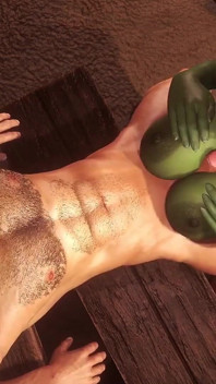 Goblin Girl Boobjob | 3D porr