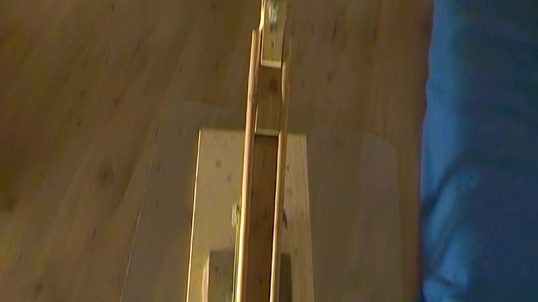 Mark Hannes: Naked Fleshlight Standing Fuck Masturbation