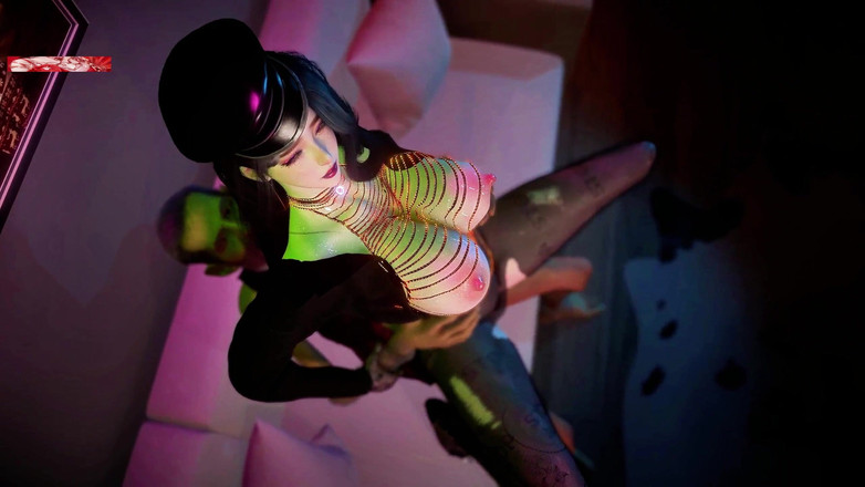 Soiyu Hentai: Förförelse i pixlar: 3D Gudinna Trollformlera - 3D -animering hentai