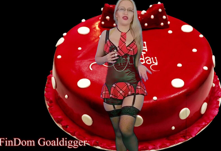 FinDom Goaldigger: Бажаю мені щасливого дня народження!