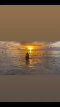 A Goddess’s Sunset Is the Signature to End the Day