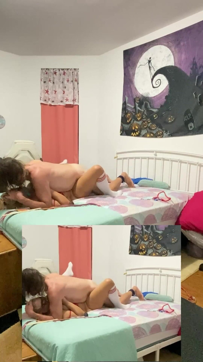 Dominator13: セクシーなランジェリー、ホットなボディ、ホットなセックス、しかし彼女の負荷のうめき声は彼女に口の中のひもを稼ぎます