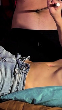 Belly Fetish Close-ups with Gutpunches and Navel Pressure Play