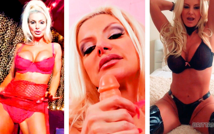 Brittany Andrews: Loira linda Brittany Andrews adora esfregar sua própria buceta!