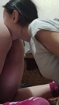Analingus lesbiana caliente