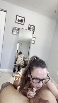 Sloppy Blowjob for My Son's Friend