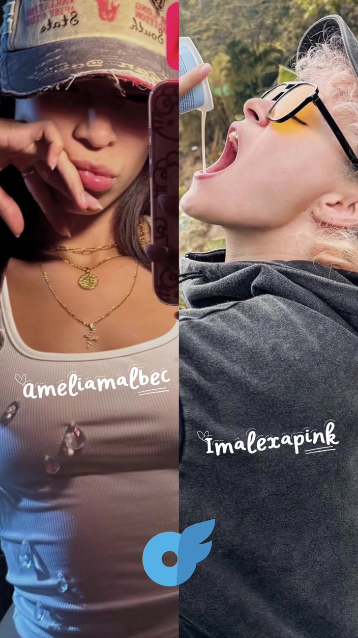 Ameliamalbec: 你有压力吗？张开你的双腿，我会让你平静下来
