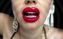 Goddess Misha Goldy: Lippenverslaving training! Word helemaal hersenspoeld! Goon aftrekken 9