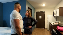 Sexy nurse Jenn: Il fortunato layover con chris Getz