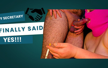 Twittiy: मेरी सेक्रेटरी ने आखिरकार हां कहा - बॉस उसे देखने का बिंदु वाली लंड चुसाई और उठाव के साथ पुरस्कृत करता है! 4K