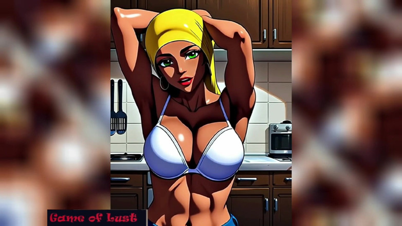 Game of Lust 3D: Gol Soție desi cu cur mare care dă din cur și...