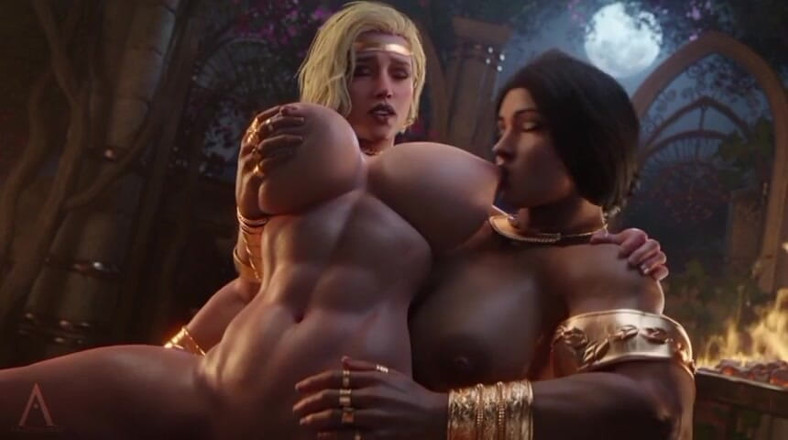 Divide XXX: Amazonium3d - wonder woman x cinta gadis super mesir