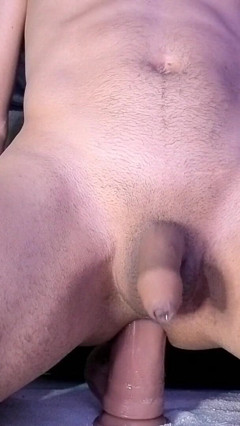 Riding a Huge Cock