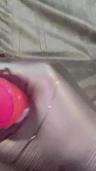 One Evening Sissy Stacy Decided to Jerk Her Cock