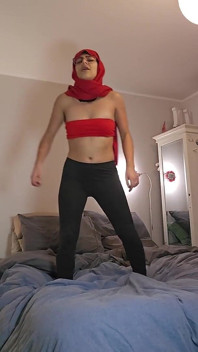 Jumping on My Bed Till My Last Breath Mia Niqab
