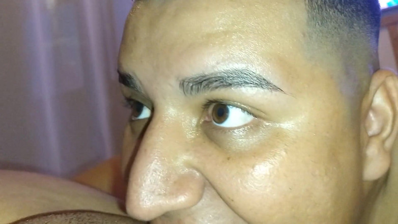 AngyAmazon: Made My Cuckold Clean My Pussy From Other's Cum After...