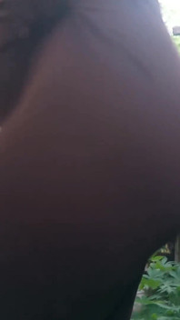 Bending Over Striptease Pissing Outdoors Rubbing My Tight Pussy