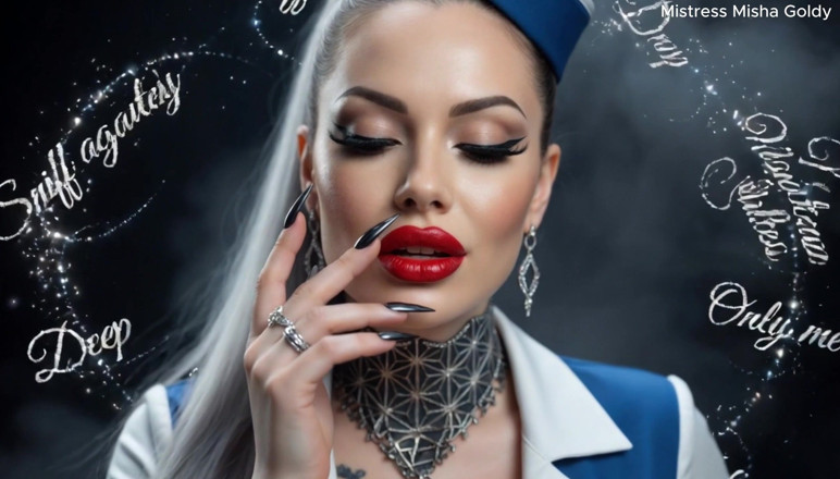 Goddess Misha Goldy: Dwa palce i pełna burza mózgów