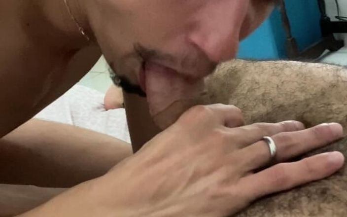 GabrielAntonio20cm: Bărbat heterosexual fără prezervativ se cu Big Man