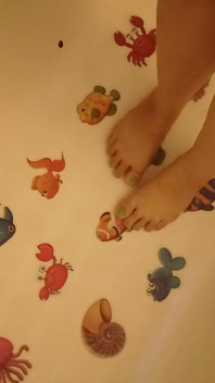 Stepping on My Fishies