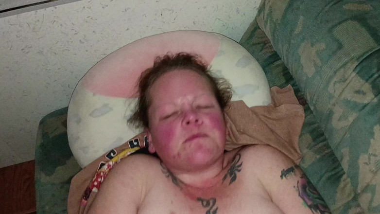 Horny Ginger: Amatör Bww hemlagad fitta spela med en snabb knull! Doggy...