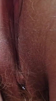 Lick This Filthy Cum Creampie off My Mature BBW Hairy Pussy for Me? It's Gone All Over My Hairy Old Cunt and Dirty Panties