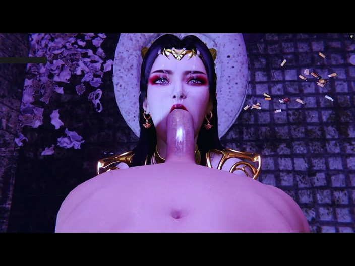 X Hentai: वर्चुअल एफ्रोडाइट इन मोशन: कर्व्स डिवाइन - 3डी एनीमेशन हेनतई