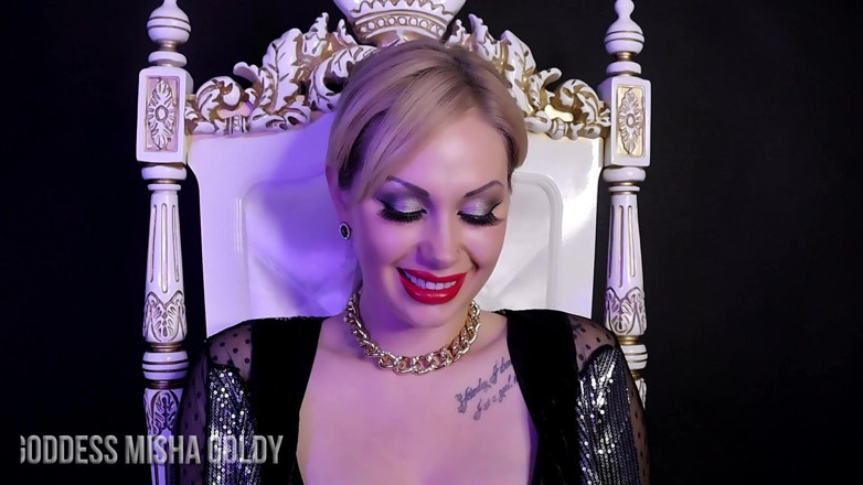 Goddess Misha Goldy: SPH pikscore, aangepast