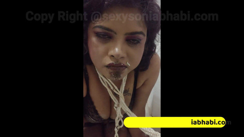 Sexwithsonia: Sonia's Boyfriend Made Sonia His Slave and Fucked Her Hard