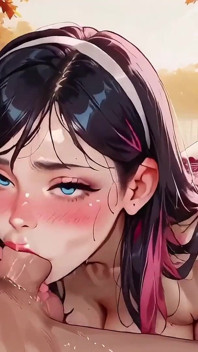 सौतेली बहन बहुत अच्छी तरह से लंड चूस रही है! डीप थ्रोट Asmr