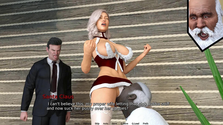 Dirty GamesXxX: Laura Christmas 2025: il cornuto Babbo Natale guarda le cose sessuali...