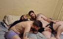 Bear Throuple: Hairy Young Man Sucks Two Bears&amp;#039; Cocks and Then They...