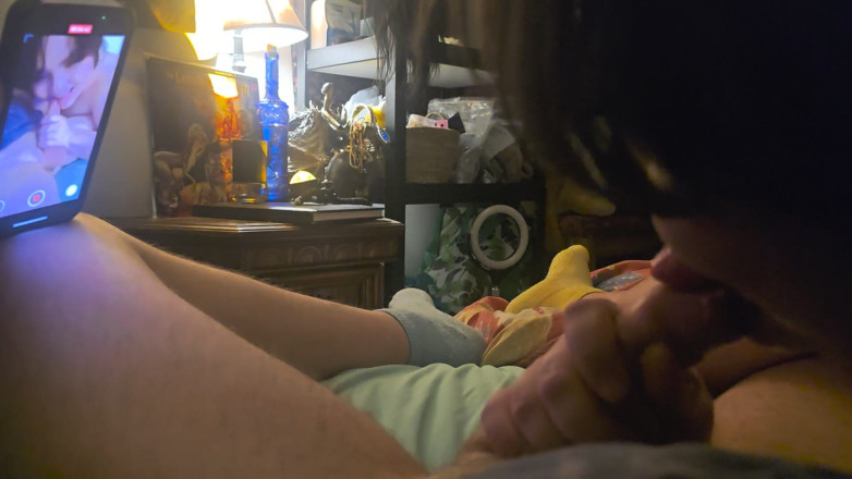 MyPrejacBoyfriend: Echtes paar, selbstgedreht, sperma im mund