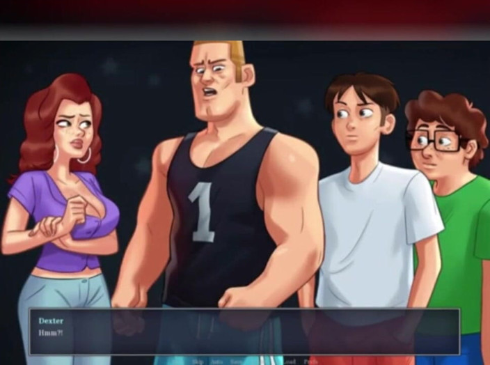 3DXXXTEEN2 Cartoon: O rabo suculento da senhorita Dewitt. 3D pornô cartoon sexo