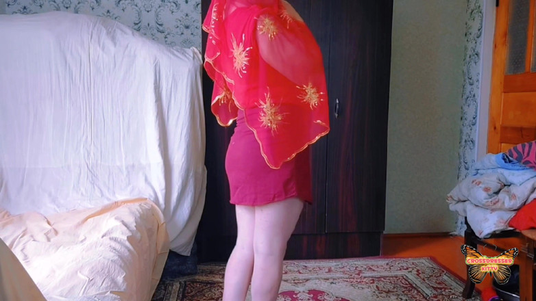 Kitty_Cross: Crossdresser Kitty Amateur Teen Femboy Model adora fazer vídeos sensuais...