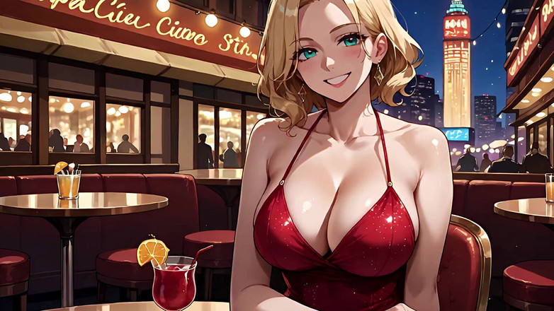 Goddess Topless: ¡Sé mi Chico San Valentín Gooner! (anime hentai en primer plano)