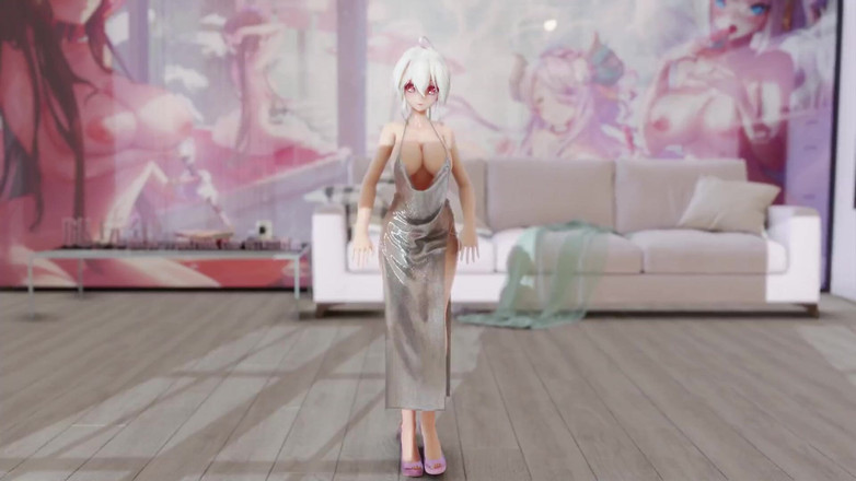 MikuMotion: Awek Striptis Iu-Lila Dress