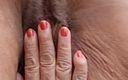 Zilah Luz: Avó anal de 70 anos e masturbação de buceta peluda com...