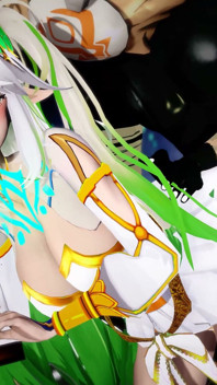Genshin Impact - Dendro Archon Rukkhadevata X Hilichurl - แอนิเมชั่นเฮนไต 3 มิติ