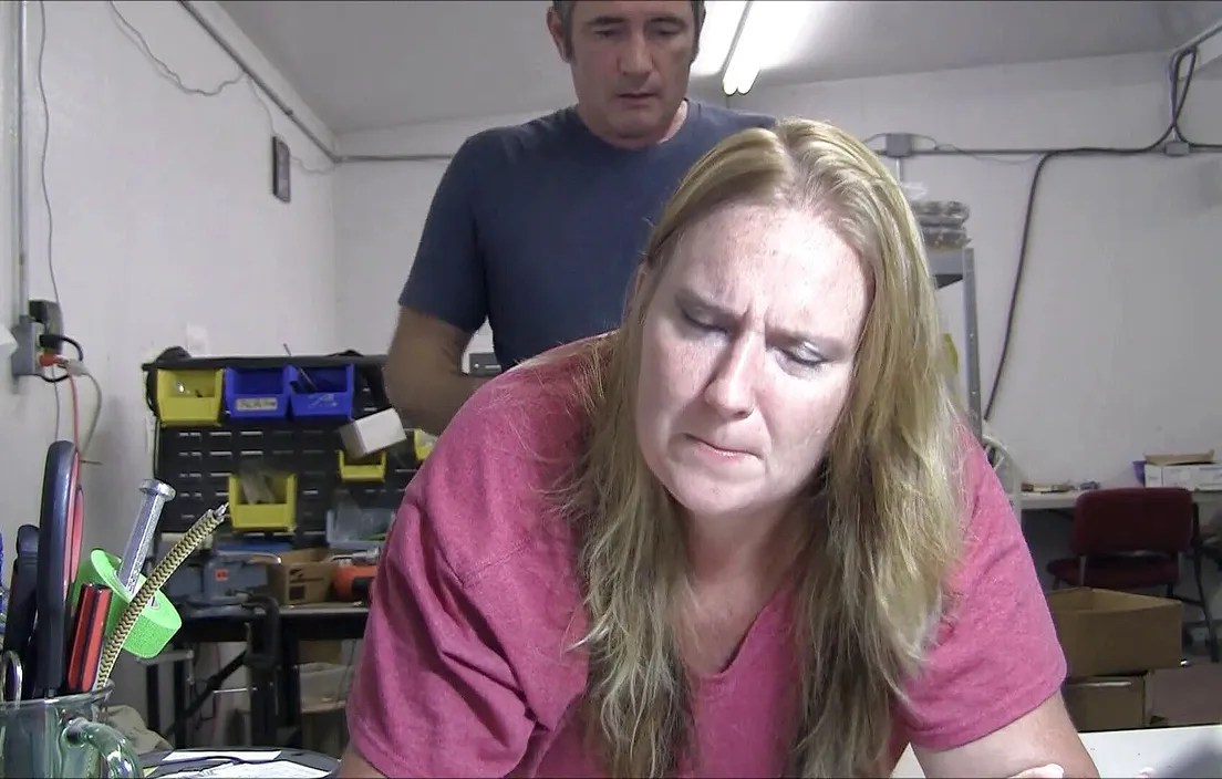 Jennifer gets pounded over a table at work