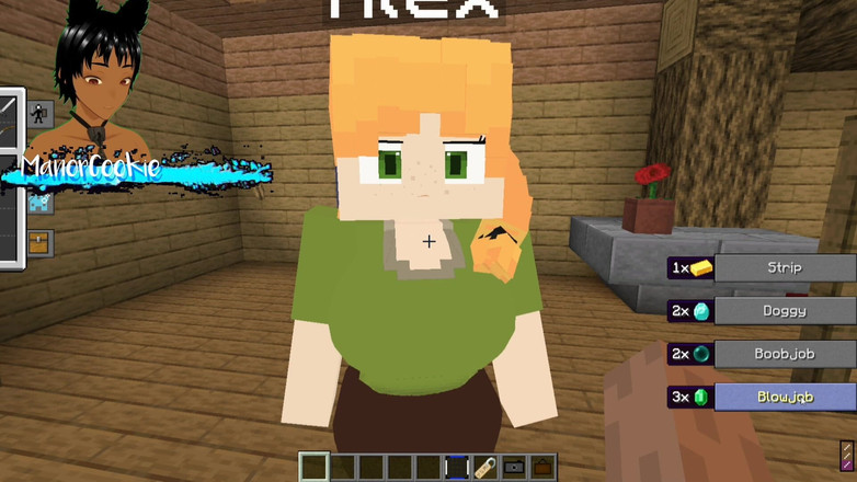 Manor Cookie: Minecraft Jenny Mod Fapcraft Its Alex! Minecraft से और वह Steve को विभिन्न तरीकों और सेक्स स्थितियों में चोदना चाहती है