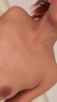 Young Asian with Cute Body Gets Fucked by Big Cock and Then Gets Cum on Pussy