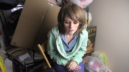 Sydney Harwin: Slut made to strip in store room