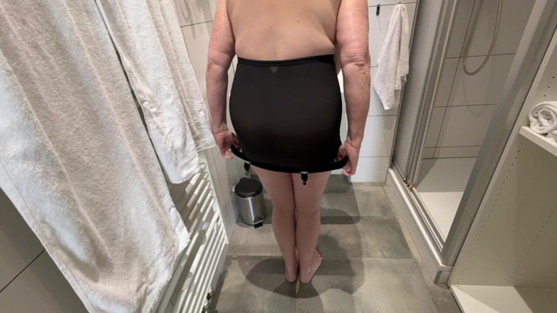 Aunty Sandra vintage girdle queen: Ciocia Sandra W Swoim Codziennym Pasie Vgq45