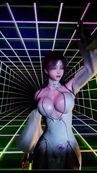 Bailarina de belleza - animación 3D