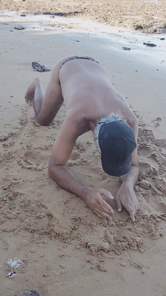 Ladysilvas: Ladysilva v Bikinách na pláži Velmi sexy