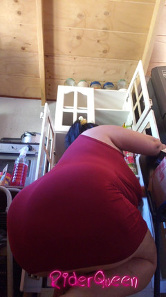 Riderqueen BBW Step Mom Latina Ebony: Nur ich, reiterin