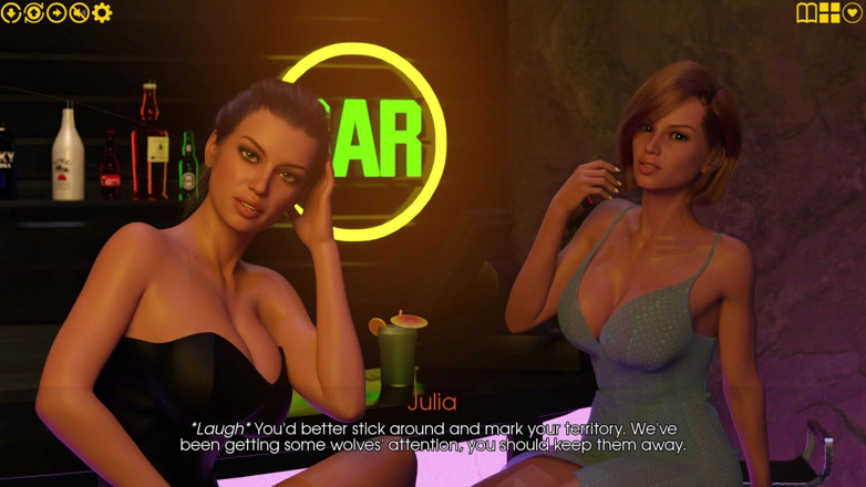 3D Cartoon Porn: ความสุขของฉัน 32 - Julian เย็ด Julia และ Daphne หลังบาร์บาร่า