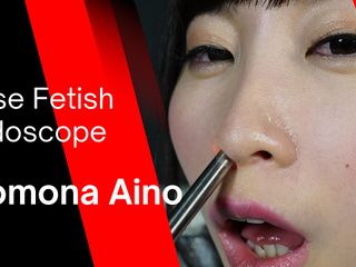 Japan Fetish Fusion: Osservazione del naso: Riprese dell&#039;endoscopio con Momona Aino