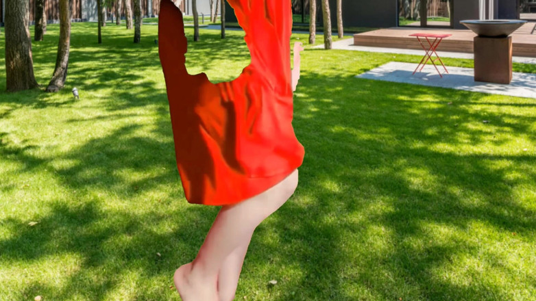 Kitty_Cross: Xx rouge habillée en plein air, blonde, cul rebondi, cul...